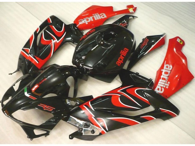 Aprilia RS 125 06-11 Verkleidungen - Schwarz Rot Fabrik Aprilia RS 125 06-11 Verkleidungen - Schwarz Rot Fabrik