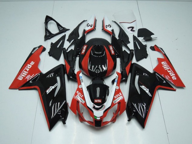 Aprilia RS 125 06-11 Verkleidungen - Schwarz und Rot Fabrik Aprilia RS 125 06-11 Verkleidungen - Schwarz und Rot Fabrik