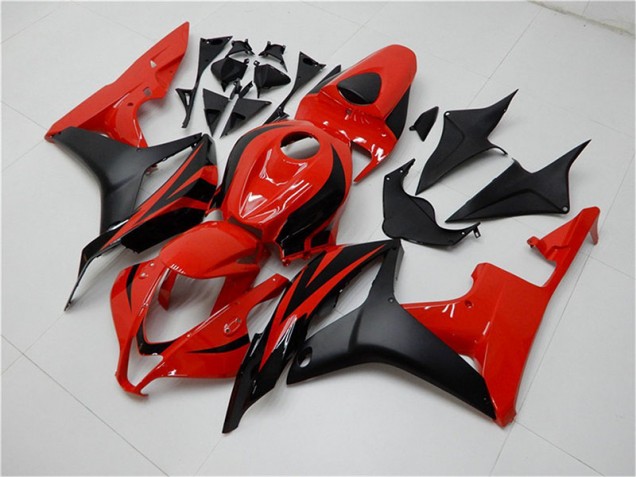 Honda CBR 600 RR 07-08 Vollverkleidung - Schwarz Rot Fabrik