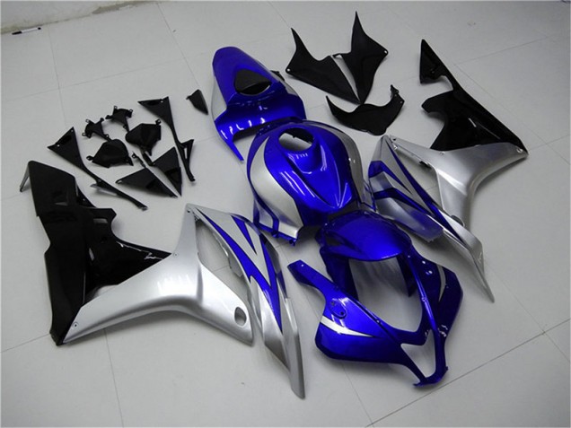 Honda CBR 600 RR 07-08 Verkleidungen - Blau Silber Schwarz Fabrik Honda CBR 600 RR 07-08 Verkleidungen - Blau Silber Schwarz Fabrik