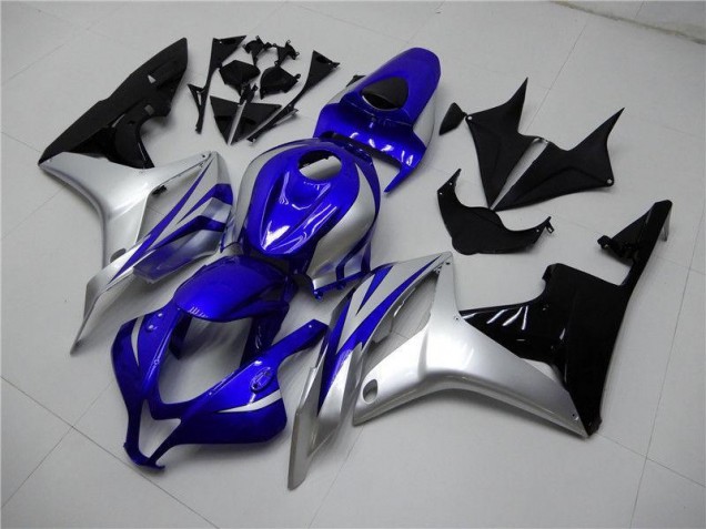 Honda CBR 600 RR 07-08 Verkleidungen - Blau Silber Schwarz Fabrik Honda CBR 600 RR 07-08 Verkleidungen - Blau Silber Schwarz Fabrik