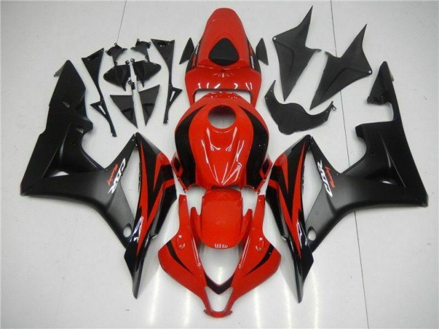 Honda CBR 600 RR 07-08 Verkleidungen Komplett Sets - Schwarz Rot Fabrik Honda CBR 600 RR 07-08 Verkleidungen Komplett Sets - Schwarz Rot Fabrik