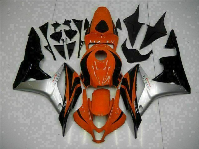 Honda CBR 600 RR 07-08 Verkleidungen - Schwarz Rot Silber Fabrik Honda CBR 600 RR 07-08 Verkleidungen - Schwarz Rot Silber Fabrik