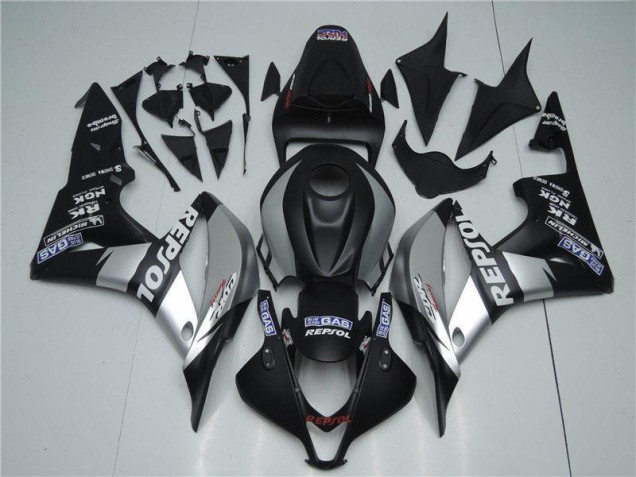 Honda CBR 600 RR 07-08 Verkleidungen - Silber Repsol Schwarz Fabrik Honda CBR 600 RR 07-08 Verkleidungen - Silber Repsol Schwarz Fabrik