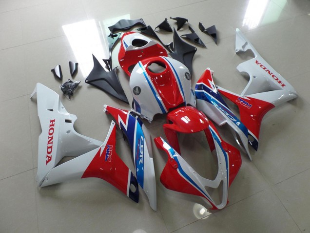 Honda CBR 600 RR 07-08 Verkleidungen - Weiß Rot Blau HRC Fabrik Honda CBR 600 RR 07-08 Verkleidungen - Weiß Rot Blau HRC Fabrik
