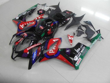 Honda CBR 600 RR 07-08 Verkleidungen - Schwarz Rot Pata Fabrik