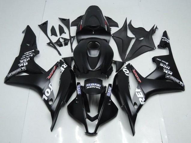 Honda CBR 600 RR 07-08 Verkleidungen - Matt Schwarzer Repsol Fabrik