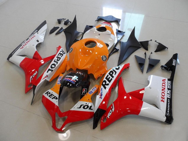 Honda CBR 600 RR 07-08 Verkleidung - Repsol Fabrik Honda CBR 600 RR 07-08 Verkleidung - Repsol Fabrik