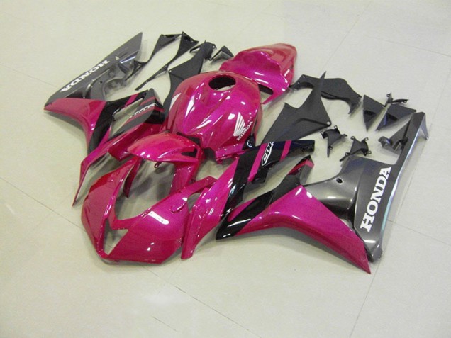 Honda CBR 600 RR 07-08 Verkleidungen - Rosa Grau Rennen Fabrik Honda CBR 600 RR 07-08 Verkleidungen - Rosa Grau Rennen Fabrik