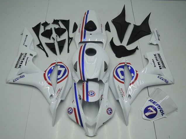 Honda CBR 600 RR 07-08 Verkleidung - Weiß Fabrik Honda CBR 600 RR 07-08 Verkleidung - Weiß Fabrik