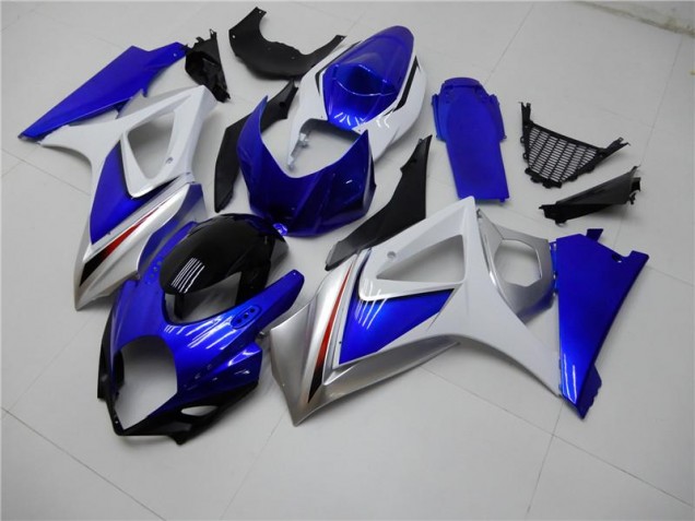 Suzuki GSXR 1000 K7 07-08 Verkleidung - Blau Weiß Fabrik Suzuki GSXR 1000 K7 07-08 Verkleidung - Blau Weiß Fabrik