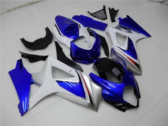 Suzuki GSXR 1000 K7 07-08 Verkleidung - Blau Weiß Fabrik Suzuki GSXR 1000 K7 07-08 Verkleidung - Blau Weiß Fabrik