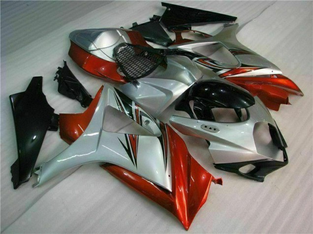 Suzuki GSXR 1000 K7 07-08 Verkleidungen - Braun Silber Fabrik Suzuki GSXR 1000 K7 07-08 Verkleidungen - Braun Silber Fabrik