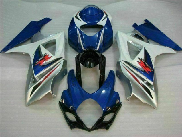 Suzuki GSXR 1000 K7 07-08 VollVerkleidungen & Plastik - Blau Weiß Fabrik Suzuki GSXR 1000 K7 07-08 VollVerkleidungen & Plastik - Blau Weiß Fabrik