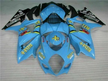 Suzuki GSXR 1000 K7 07-08 Verkleidung - Blau Fabrik