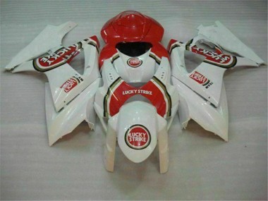 Suzuki GSXR 1000 K7 07-08 Verkleidungen - Rot Weiß Fabrik