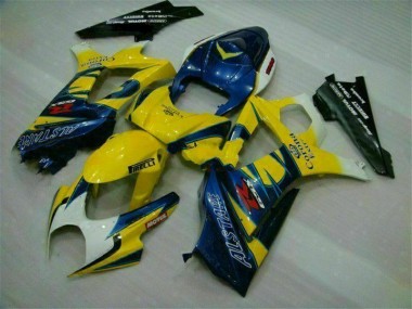 Suzuki GSXR 1000 K7 07-08 Verkleidungen - Gelb Fabrik