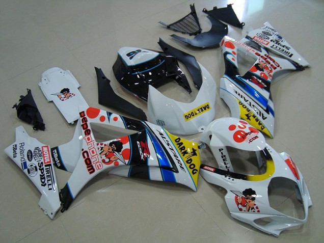 Suzuki GSXR 1000 K7 07-08 Verkleidungen - Pepe Phone Fabrik Suzuki GSXR 1000 K7 07-08 Verkleidungen - Pepe Phone Fabrik