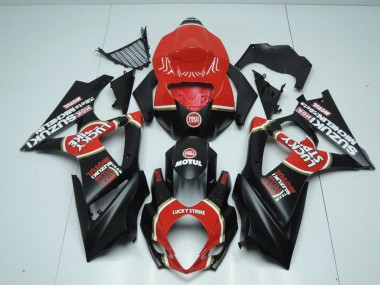 Suzuki GSXR 1000 K7 07-08 Verkleidungen - Matt Lucky Strike Fabrik