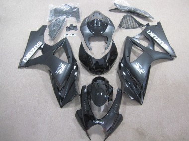 Suzuki GSXR 1000 K7 07-08 Vollverkleidung - Schwarz Fabrik