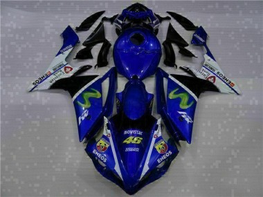Yamaha R1 07-08 Verkleidungen Komplett Sets - Blau Fabrik