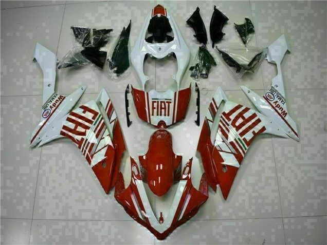Yamaha R1 07-08 Verkleidung - Rot Weiß Fabrik Yamaha R1 07-08 Verkleidung - Rot Weiß Fabrik