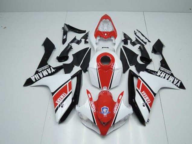 Yamaha R1 07-08 Verkleidungen - Fabrik Rot Weiß Fabrik Yamaha R1 07-08 Verkleidungen - Fabrik Rot Weiß Fabrik