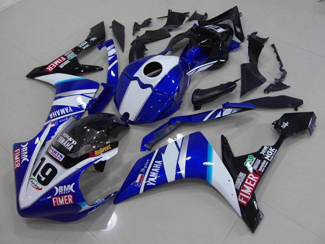 Yamaha R1 07-08 Verkleidungen - Weiß Blau Fabrik Yamaha R1 07-08 Verkleidungen - Weiß Blau Fabrik