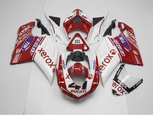 Ducati 848 1098 1198 07-14 Verkleidungen - OEM Stil Xerox mit 41 Fabrik Ducati 848 1098 1198 07-14 Verkleidungen - OEM Stil Xerox mit 41 Fabrik
