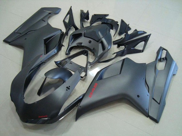 Ducati 848 1098 1198 07-14 Verkleidungen - Matt Schwarz Fabrik Ducati 848 1098 1198 07-14 Verkleidungen - Matt Schwarz Fabrik