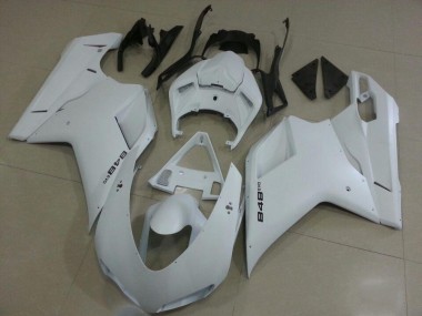 Ducati 848 1098 1198 07-14 Verkleidungen - MattWeiß Fabrik