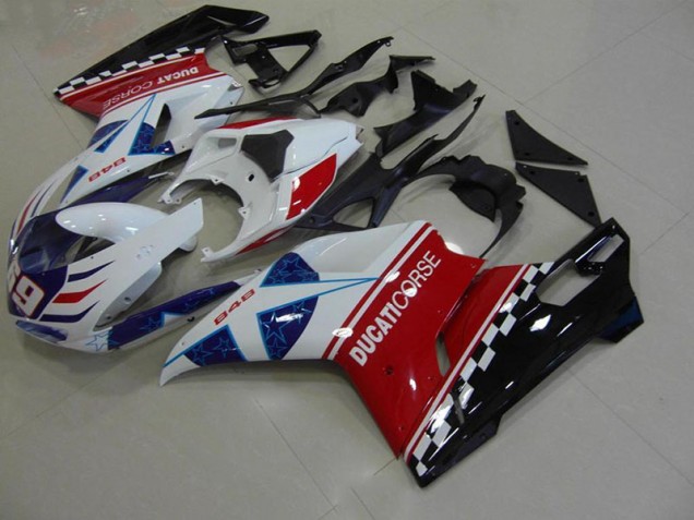 Ducati 848 1098 1198 07-14 Verkleidungen - Stern Fabrik Ducati 848 1098 1198 07-14 Verkleidungen - Stern Fabrik