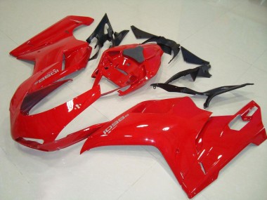 Ducati 848 1098 1198 07-14 Verkleidungen - Rot Original Fabrik