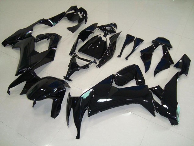 Kawasaki ZX10R 08-10 Verkleidungen - Glänzend Schwarz Fabrik Kawasaki ZX10R 08-10 Verkleidungen - Glänzend Schwarz Fabrik