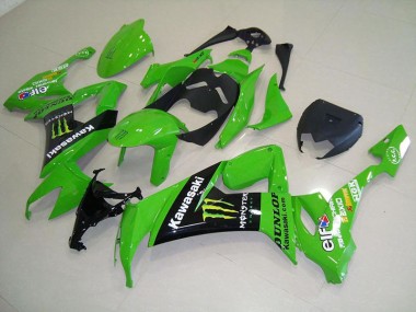 Kawasaki ZX10R 08-10 Verkleidung - Grünes Monster Fabrik