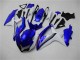 Suzuki GSXR 600 / 750 K8 08-10 Verkleidungen Komplett Sets - Blau Weiß Fabrik Suzuki GSXR 600 / 750 K8 08-10 Verkleidungen Komplett Sets - Blau Weiß Fabrik