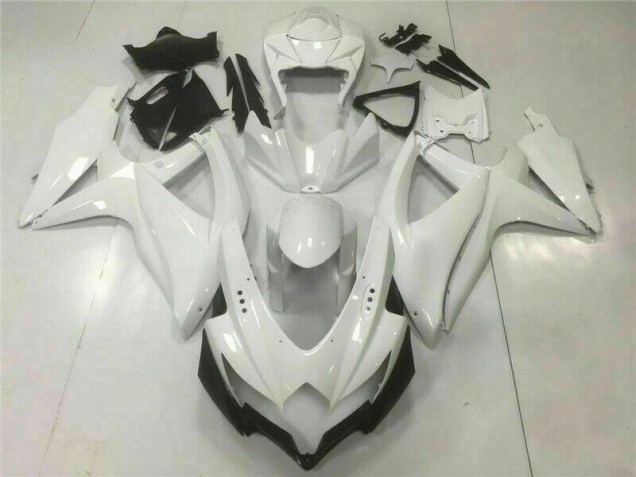 Suzuki GSXR 600 / 750 K8 08-10 Vollverkleidung - Weiß Fabrik Suzuki GSXR 600 / 750 K8 08-10 Vollverkleidung - Weiß Fabrik