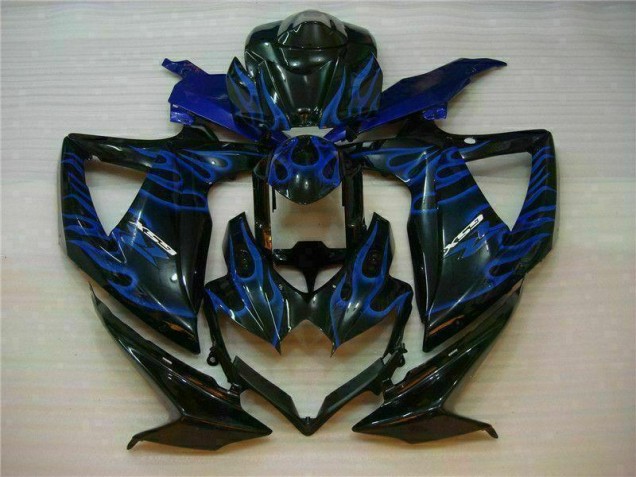 Suzuki GSXR 600 / 750 K8 08-10 Verkleidungen - Blau Schwarz Fabrik Suzuki GSXR 600 / 750 K8 08-10 Verkleidungen - Blau Schwarz Fabrik