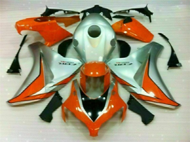 Honda CBR 1000 RR 08-11 Verkleidungen - Silber Orange Fabrik Honda CBR 1000 RR 08-11 Verkleidungen - Silber Orange Fabrik