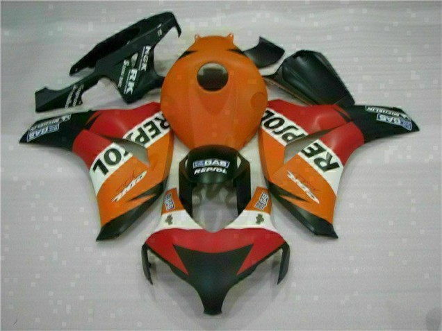 Honda CBR 1000 RR 08-11 Verkleidungen Komplett Sets - Orange Repsol Fabrik Honda CBR 1000 RR 08-11 Verkleidungen Komplett Sets - Orange Repsol Fabrik