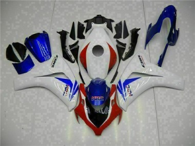 Honda CBR 1000 RR 08-11 Verkleidungen & Plastik - Weiß Blau Fabrik