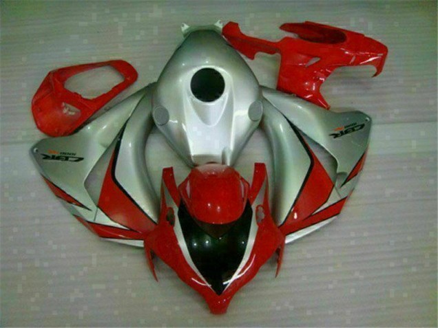 Honda CBR 1000 RR 08-11 Verkleidung - Rot Silber Fabrik Honda CBR 1000 RR 08-11 Verkleidung - Rot Silber Fabrik