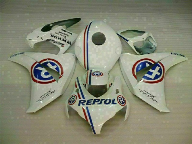 Honda CBR 1000 RR 08-11 Verkleidung - Weiß Blau Repsol Fabrik Honda CBR 1000 RR 08-11 Verkleidung - Weiß Blau Repsol Fabrik