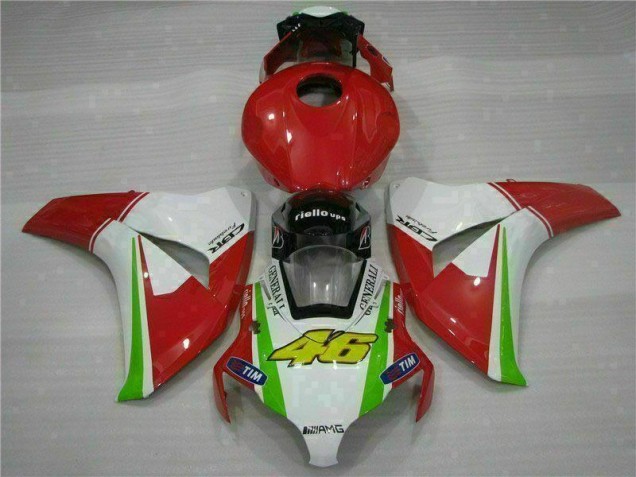 Honda CBR 1000 RR 08-11 Verkleidung - Rot Weiß Fabrik Honda CBR 1000 RR 08-11 Verkleidung - Rot Weiß Fabrik