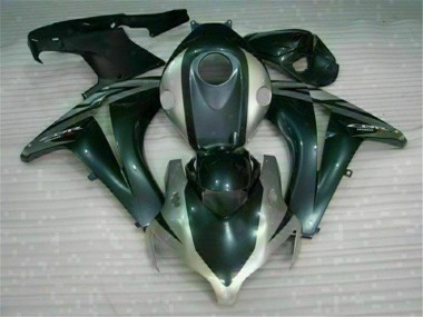 Honda CBR 1000 RR 08-11 Verkleidungen - Schwarz Silber Fabrik