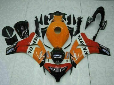 Honda CBR 1000 RR 08-11 VollVerkleidungen & Plastik - Orange Repsol Fabrik