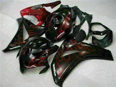 Honda CBR 1000 RR 08-11 Verkleidungen - Rot Flamme Fabrik