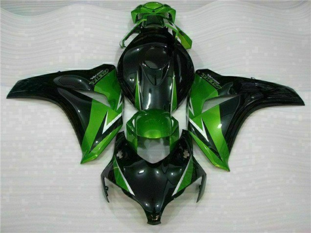 Honda CBR 1000 RR 08-11 Verkleidungen - Grün Schwarz Fabrik Honda CBR 1000 RR 08-11 Verkleidungen - Grün Schwarz Fabrik