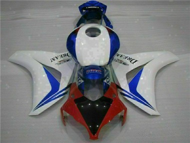 Honda CBR 1000 RR 08-11 Verkleidung - Weiß Blau Fabrik