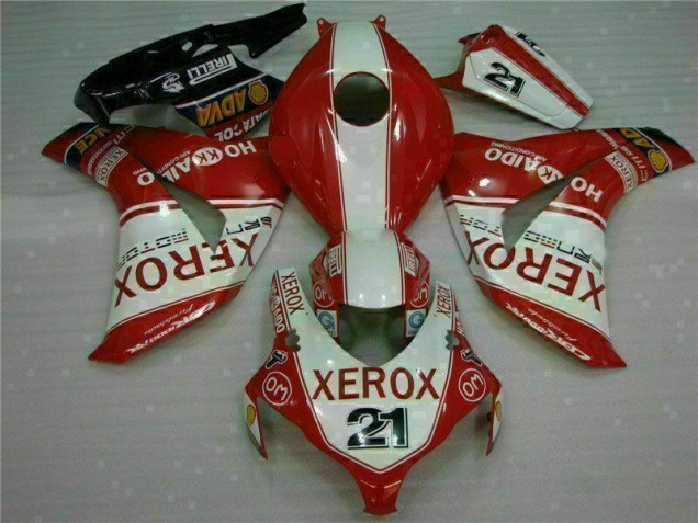 Honda CBR 1000 RR 08-11 Verkleidungen - Rot Xerox 21 Fabrik Honda CBR 1000 RR 08-11 Verkleidungen - Rot Xerox 21 Fabrik